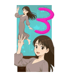 お金大好き女子 稼ぐ！BIGスタンプver.（個別スタンプ：11）