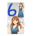 お金大好き女子 稼ぐ！BIGスタンプver.（個別スタンプ：14）