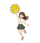 お金大好き女子 稼ぐ！BIGスタンプver.（個別スタンプ：28）