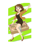 お金大好き女子 稼ぐ！BIGスタンプver.（個別スタンプ：30）