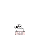 【小さい】ピンクリボンのゆるいこねこ（個別スタンプ：20）