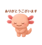 ふわもこウーパールーパー★毎日スタンプ（個別スタンプ：15）