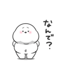 ぽっちゃりした白丸赤太郎(毒舌)（個別スタンプ：25）
