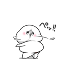 ぽっちゃりした白丸赤太郎(毒舌)（個別スタンプ：39）