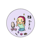 女生活。（個別スタンプ：2）
