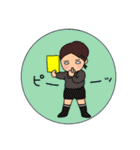 女生活。（個別スタンプ：7）