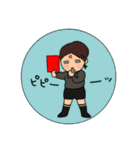 女生活。（個別スタンプ：8）