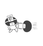 まるいひと。6(メンタルよわ)（個別スタンプ：40）