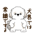 シーズー犬 2025 「リアクション2」（個別スタンプ：4）