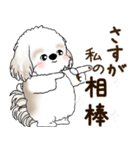 シーズー犬 2025 「リアクション2」（個別スタンプ：5）