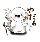 シーズー犬 2025 「リアクション2」（個別スタンプ：9）