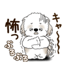 シーズー犬 2025 「リアクション2」（個別スタンプ：27）