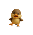 ぽてカルガモ｜無言リアクション（個別スタンプ：2）