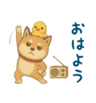 そらとまめ子のほのぼの日常（個別スタンプ：5）