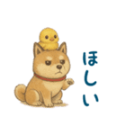 そらとまめ子のほのぼの日常（個別スタンプ：17）