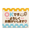 長文メモ紙♡大人カラフル敬語（個別スタンプ：7）