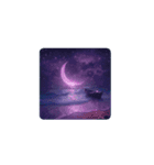 満月と幻想の恋人の夜✨️Moonlight Lovers（個別スタンプ：5）