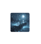 満月と幻想の恋人の夜✨️Moonlight Lovers（個別スタンプ：9）