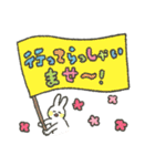 現場に行きたいうさぎの毎日 03（個別スタンプ：11）