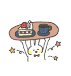 現場に行きたいうさぎの毎日 03（個別スタンプ：30）