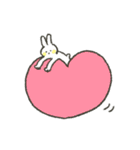 現場に行きたいうさぎの毎日 03（個別スタンプ：37）