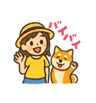 柴犬ペットの毎日使える日常会話スタンプ（個別スタンプ：3）