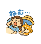 柴犬ペットの毎日使える日常会話スタンプ（個別スタンプ：9）