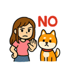 柴犬ペットの毎日使える日常会話スタンプ（個別スタンプ：20）