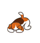 【動く】ビーグルくん（個別スタンプ：13）