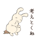 フワッとしたこと言うウサギ（個別スタンプ：29）