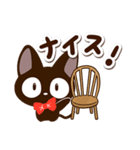 やさしいクロネコ☆カフェ（個別スタンプ：15）