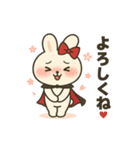 ツンデレうさぎ☆ピョンデレの毎日スタンプ（個別スタンプ：19）