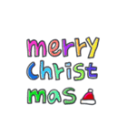 クリスマス、そしてベベニャン(KOR-SPN)（個別スタンプ：1）