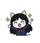 るるにゃんピーーース！！（個別スタンプ：1）