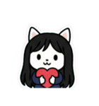 るるにゃんピーーース！！（個別スタンプ：12）