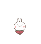 動く！おひとよしウサぴょん♪北欧風（個別スタンプ：19）