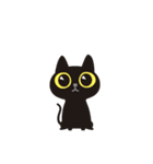 動く！ぐるぐるくろねこ 13【アフター5編】（個別スタンプ：11）