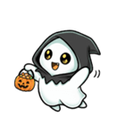 ちびオバケちゃんのハロウィン（個別スタンプ：6）