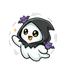 ちびオバケちゃんのハロウィン（個別スタンプ：9）