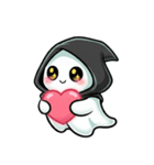 ちびオバケちゃんのハロウィン（個別スタンプ：16）