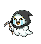 ちびオバケちゃんのハロウィン（個別スタンプ：21）