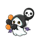 ちびオバケちゃんのハロウィン（個別スタンプ：28）