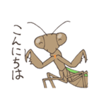 ゆかいなカマキリスタンプ（個別スタンプ：2）