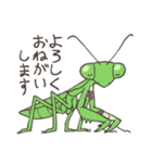 ゆかいなカマキリスタンプ（個別スタンプ：16）