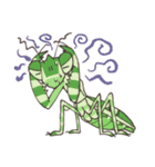 ゆかいなカマキリスタンプ（個別スタンプ：32）