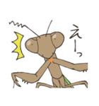 ゆかいなカマキリスタンプ（個別スタンプ：34）