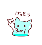 液状猫「りきゃっど」ネガティブ（個別スタンプ：11）
