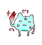 液状猫「りきゃっど」ネガティブ（個別スタンプ：19）
