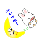 nobobi 月うさぎ（個別スタンプ：19）