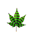大麻(おおあさ)さんのもみじの葉 実写（個別スタンプ：34）